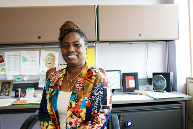 Wokie Freeman in the summer took over as the city of Brooklyn park Assistant City Manager, becoming the first Liberian-American to do so in the city referred to as the "African Suburb". Photo: Cynthia Simba/Mshale 
