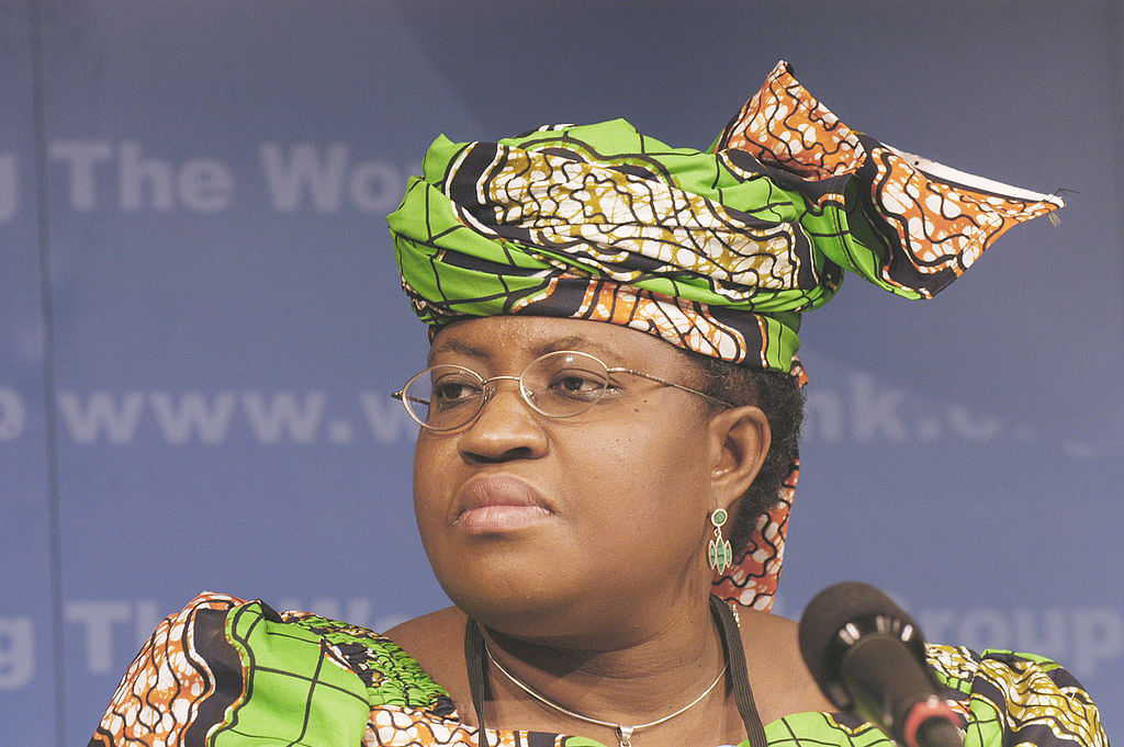 Ngozi Okonjo-Iweala, at the 2004 Spring Meetings of the International Monetary Fund and the World Bank Group. Photo: Courtesy of IMF