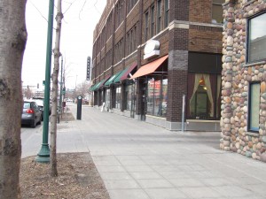 African Paradise sidewalk