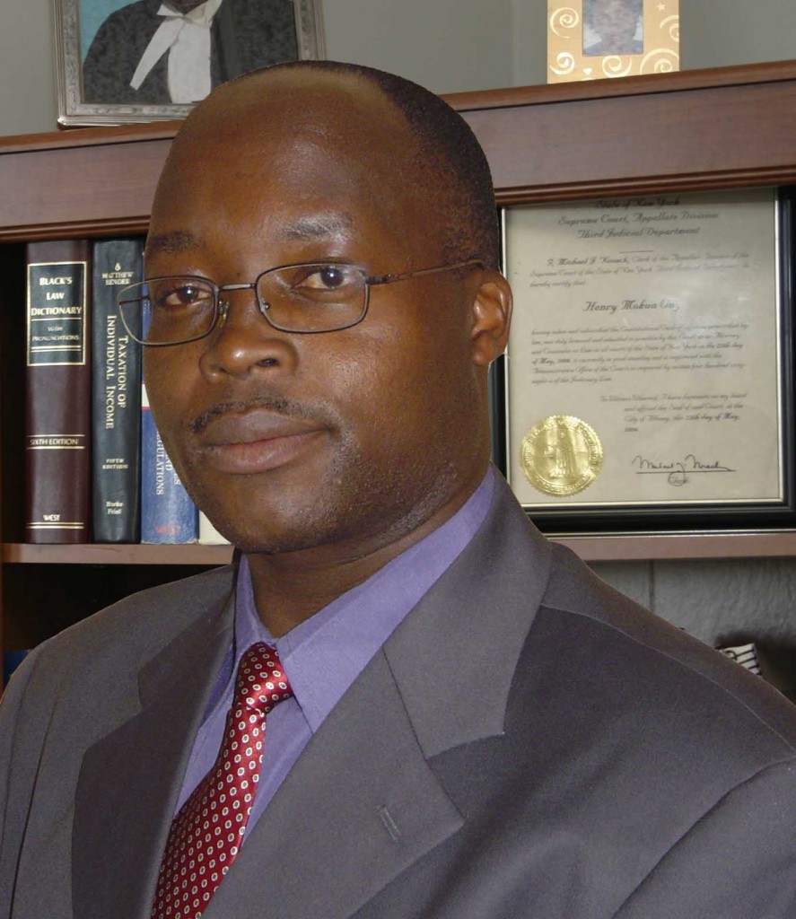 Henry Ongeri, a Twin Cities Kenyan born lawyer is merging his law firm with Polish-American Steven E.  Antolak's law firm effective July 2015. Photo: Richard Ooga/Mshale