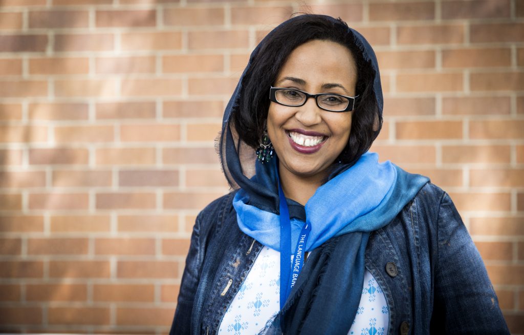“I am the sister. I am the mother. I am the aunt, and I am the friend. I am strict with them. I want them to learn fast and be responsible.” Yasmin Muridi, family engagement specialist for St. Paul School District. Photo: Courtesy Star Tribune