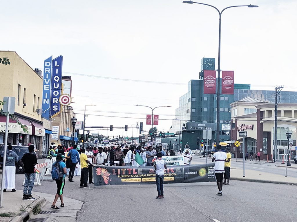 African Day Parade 2019 Wide Shot