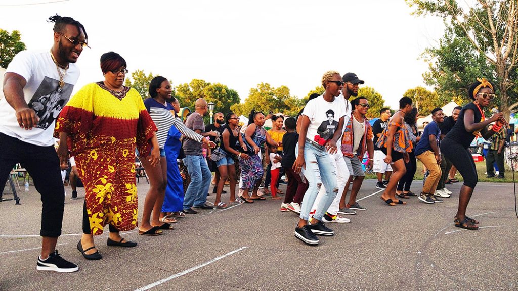 Spectator Dance at Little Africa Festival 2019