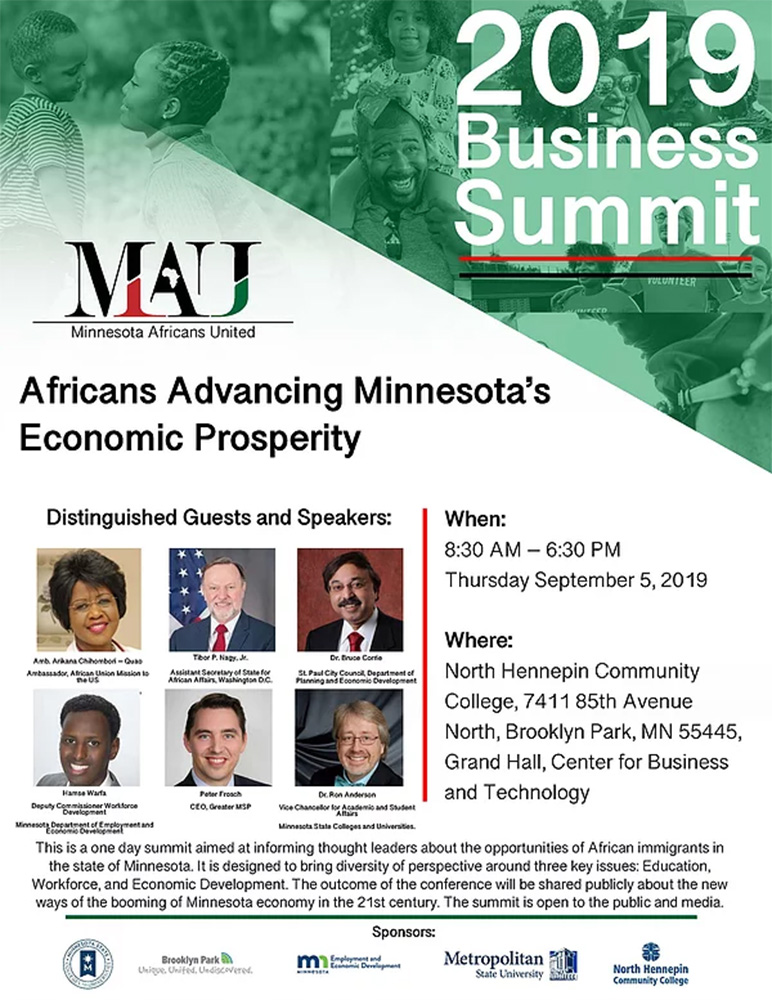 Minnesota African United 2019 Summit