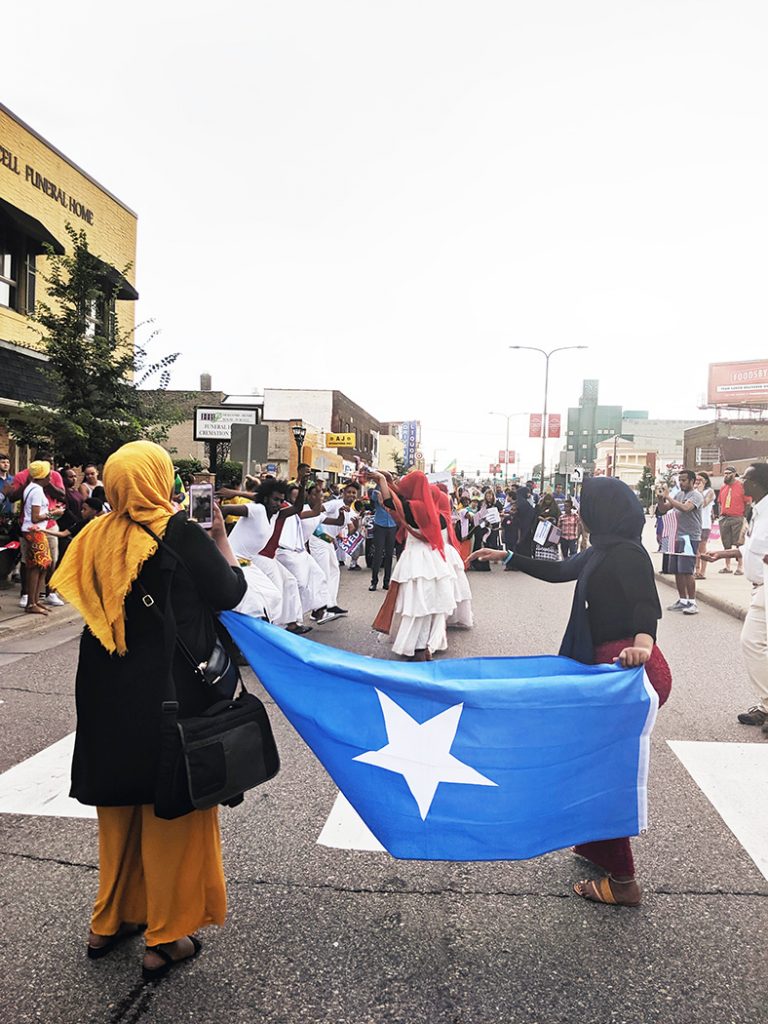 Somali Flag at Litle Africa Festival 2019