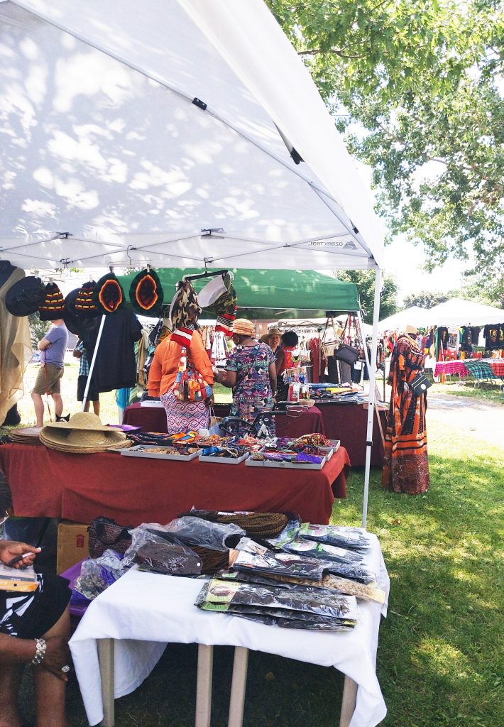 Vendors at 2019 Little Africa Festival