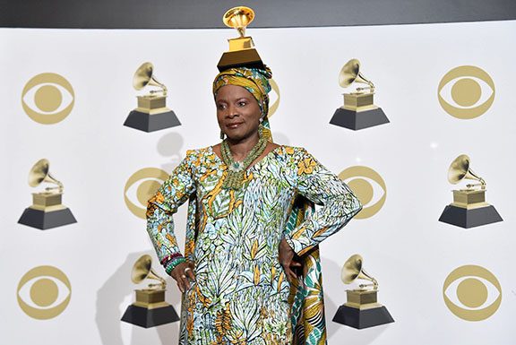 Angelique Kidjo at the 62nd Grammy Awards