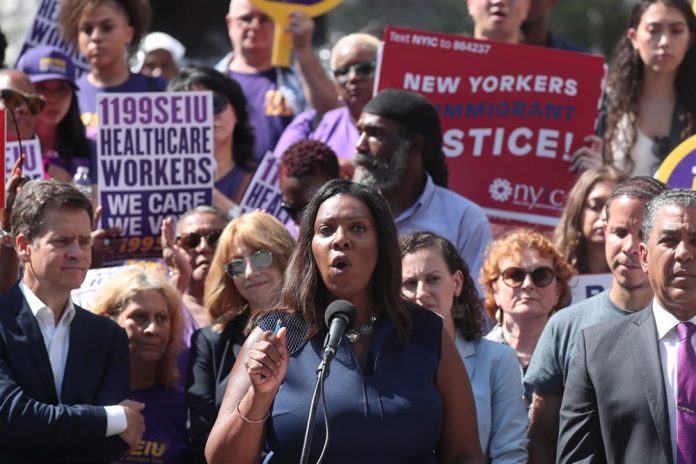 New York AG Letitia James on Aug 20 2029 via Reuters