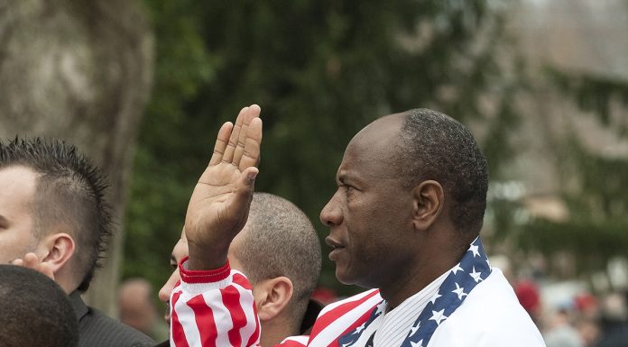 On its way out, Trump administration unveils new U.S. citizenship test