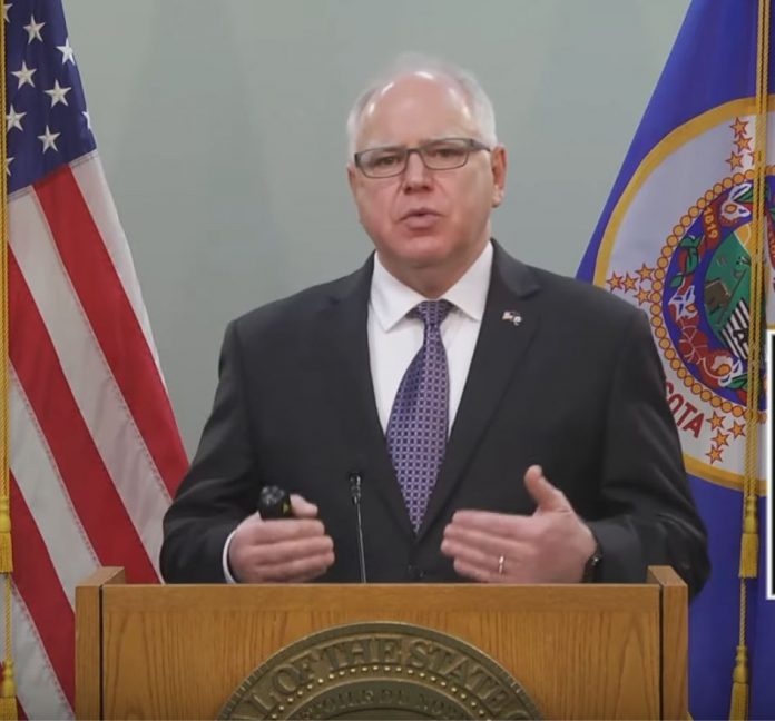 Gov Walz Press COnference on 2-25-21