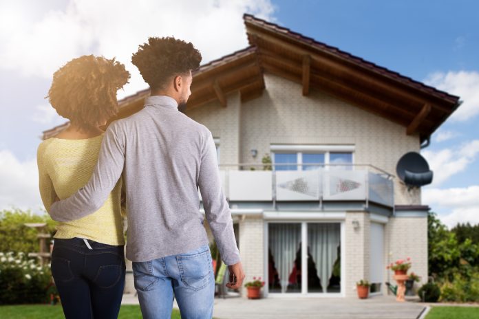 Black Couple Buying a Home