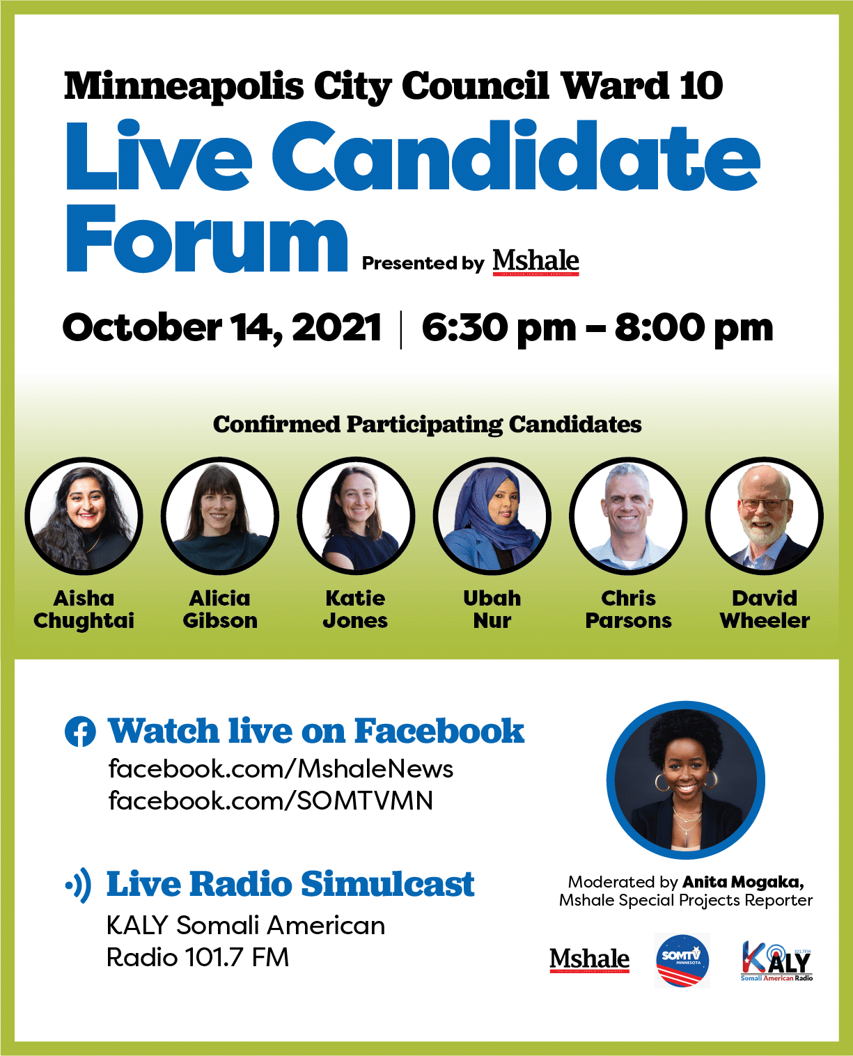 Minneapolis Ward 9 Candidate Forum
