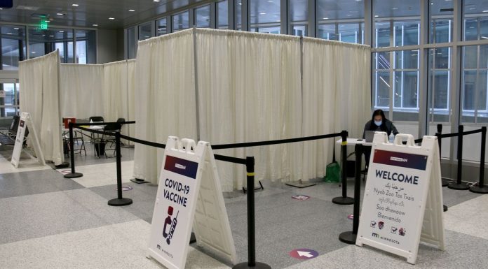 COVID-19 vaccine sites at MSP consolidated into one pre-security location