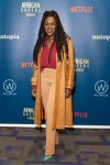 London, UK. 13th Feb, 2023. Peres Owino arrives at the Netflix UK Screening of African Queens at Brunei Gallery, SOAS University of London. Credit: SOPA Images Limited/Alamy Live News