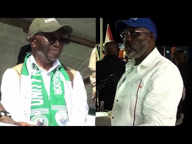 Liberian President Weah To Face Opponent Boakai For 2nd Time In Runoff ...