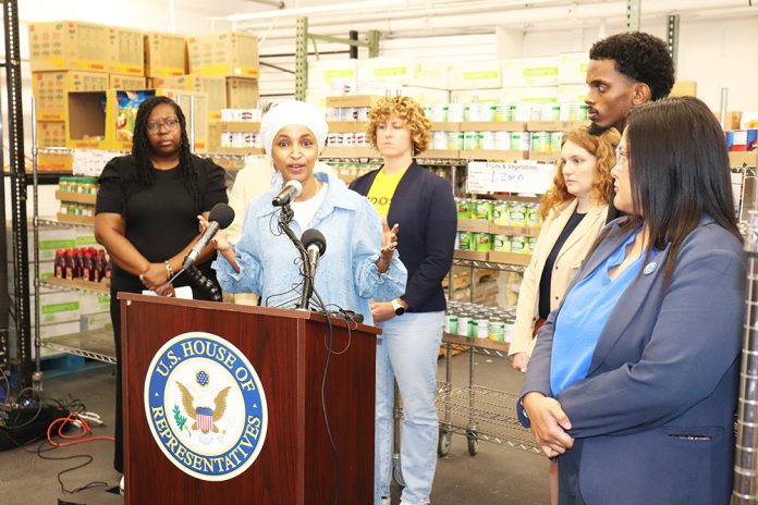 Ilhan Omar at Sabathani July 10 2025 by Mshale News