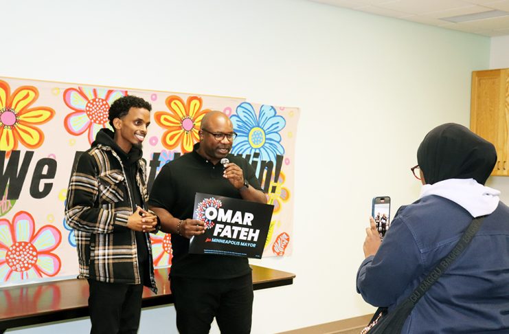 Former New York Congressman Bowman tells door-knockers in Minneapolis, ‘Fateh will become one of the best mayors Minneapolis has ever seen’