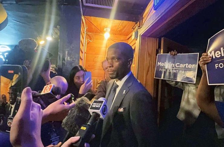 St. Paul Mayor Carter gracious as he concedes in historic election
