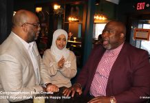 Congresswoman Ilhan Omar hosts annual happy hour for Black leaders