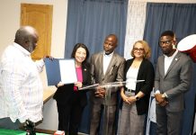 Celebration of state funding for Liberian center unfolds amid political undercurrents