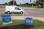 Hollies and Shelle Yard Signs on Primary Election Day 8-11-26 by Tom Gitaa - Mshale Newspaper Hollies and Shelle Yard Signs on Primary Election Day 8 11 26 by Tom Gitaa Mshale Newspaper