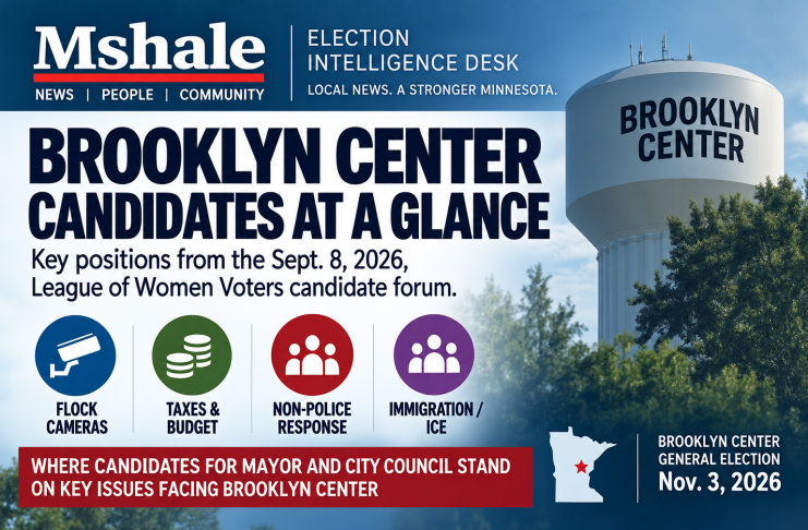 Brooklyn Center candidate positions at a glance