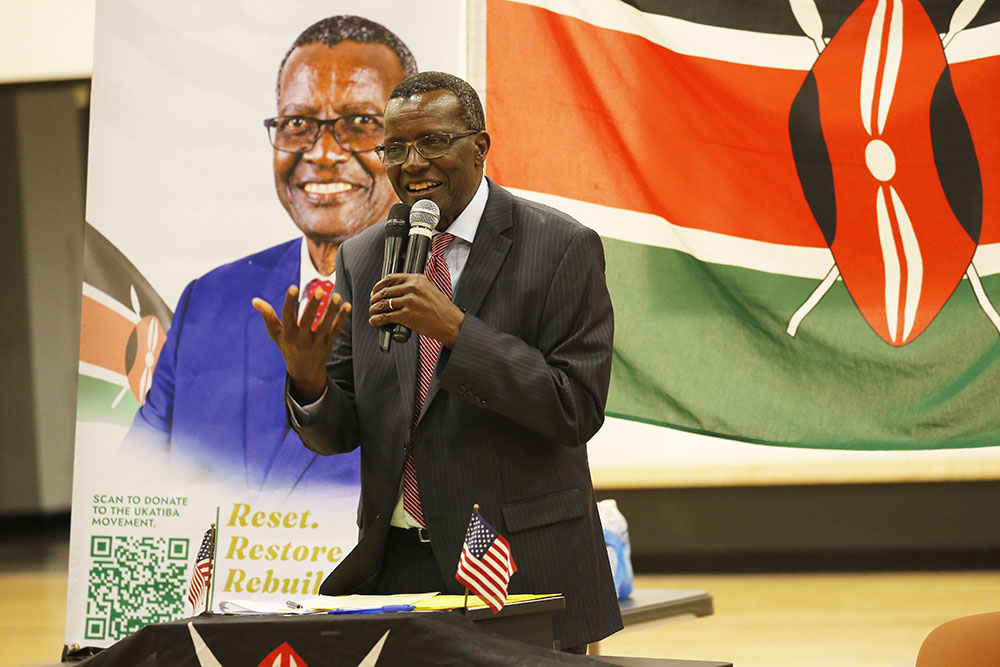 Maraga says he will respect opposition choice for single 2027 presidential candidate 1 Former Chief Justice of Kenya David Maraga Speaking in Minnesota on Sept. 26, 2026. Photo by Mshale Newspaper