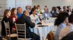 Attendees seated at tables during the November 2023 Brooklyn Park Business Forward Forum