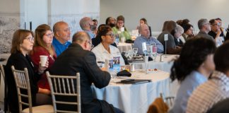 Brooklyn Park business forum to focus on global growth opportunities Attendees seated at tables during the November 2023 Brooklyn Park Business Forward Forum