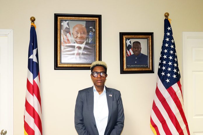 Liberian Consul General Tracy Ashley Grigsby in Minnesota