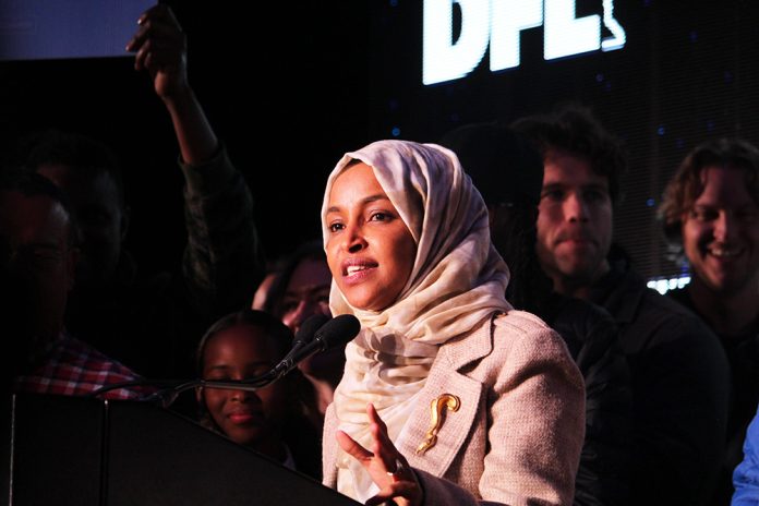 Ilhan at 2024 DFL Election Night Party_by_Mshale Newspaper